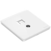 公牛（BULL） G28T223 面板插座 一位电脑+电视 白色 90X86（mm） (单位:个)