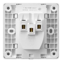 公牛（BULL） G07Z223 开关插座面板 86mm*86mm 白色 (单位:个)