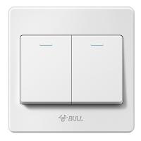 公牛（BULL） GN-G07K212C 二开双控开关 16A 白色 (单位:个)