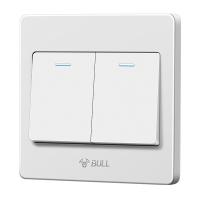 公牛（BULL） GN-G07K212C 二开双控开关 16A 白色 (单位:个)