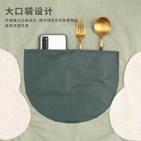 奥美优 AMY3346 加厚长袖款围裙 心想事橙 108*85cm （单位：件） 绿色