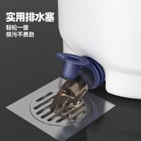 家杰优品 JJ-A62 旋转拖把套装 拖把X1 桶X1 拖布X2 (单位:套)