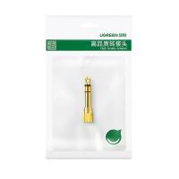 绿联（UGREEN） 20503 麦克风转接头 6.5mm转3.5mm  (单位：个 )黑色