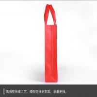 甠焓 QH-DWF232150 手提袋 无纺布 立体竖款 覆膜 90g 新料 32*22*9cm （单位：个） 颜色随机
