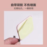 茶花（CHAHUA） 10个 粘钩挂钩 方形 随机（单位：个)