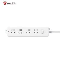 公牛（BULL） 新国标插座 4位总控 GN-410 全长3m功率2500W (单位:个)