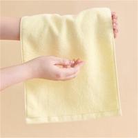 红秀世纺 SF2403-C008A 轻絮时光面浴三件套 面巾30*70cm*2+浴巾60*120cm*1 (单位: 套)黄色+蓝色