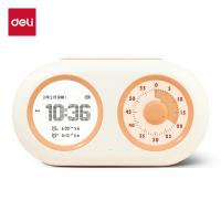 得力（deli） LE888 计时器 双屏机械式可视化（单位：台）米白