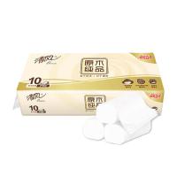 清风（APP） B02B7MCN 原木经典系列无芯卷纸 10卷/提 3提/组 (单位:组)  新老包装随机发货