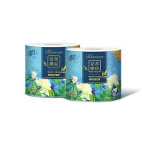 清风（APP）B20AGHC 花萃臻品卷筒卫生纸 4层 200克 10卷/提 （单位：提）