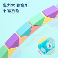 得力（deli） YP106 马卡龙色系魔尺 48段 （单位：盒） 混色
