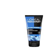 欧莱雅（LOREAL） 男士水能润泽双效洁面膏 100g/支 （单位：支）新旧款式随机发货