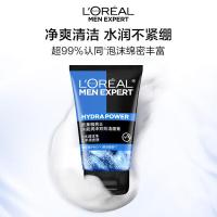 欧莱雅（LOREAL） 男士水能润泽双效洁面膏 100g/支 （单位：支）新旧款式随机发货
