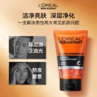 欧莱雅（LOREAL） 男士劲能 男士劲能深层净化洁面膏 100ml (单位：支)