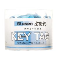 金隆兴 B8110 专用钥匙牌 45*28mm 50个/盒（单位：盒）蓝色