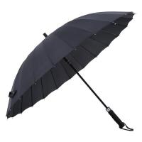 美度（MAYDU） M7003 长柄高密碰击布晴雨伞 65cm*24k（单位：把）黑色