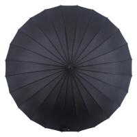 美度（MAYDU） M7003 长柄高密碰击布晴雨伞 65cm*24k（单位：把）黑色