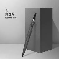 美度（MAYDU） M7003 长柄高密碰击布晴雨伞 24骨（单位：把）灰色