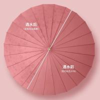 美度（MAYDU） M7007 经典长柄系列雨伞 58.5cm*24K  （单位:把） 西柚粉