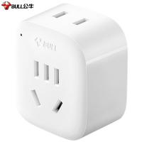 公牛（BULL） GN-L01A 电源转换器 1250W 10A 白色 (单位:个)