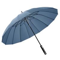 美度（MAYDU） M1615 16骨长柄雨伞 63.5cm*16k/115cm（单位：把）蓝色