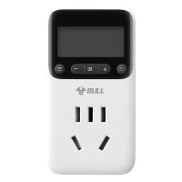 公牛（BULL） GND-1 定时器插座/新国标电子定时通断电 20组定时器插座/转换器 7天24小时循环 （单位：个）