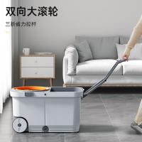 家杰优品 JJ-A65 双驱动滚轮旋转拖把 1拖把+1桶+2拖布（单位：套）