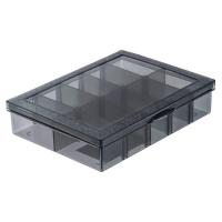 得力（deli） DL432301 零件盒10格 135x105x30mm  （单位：个） (黑)