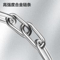 得力（deli） DL508001 钢缆锁 12±0.5(含皮套)*1200mm （单位：把)