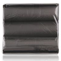 得力（deli） 33067 垃圾袋八角底 45*55cm*3卷（单位：套）黑色
