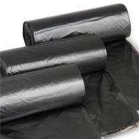 得力（deli） 33067 垃圾袋八角底 45*55cm*3卷（单位：套）黑色