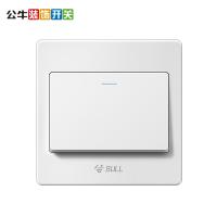 公牛（BULL） G07K112C 开关面板 16AX 250V~ 86*86mm （单位：个） 象牙白