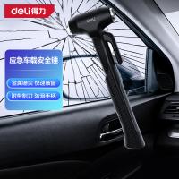 得力（deli） DL871001 安全锤 23*8*3.5cm（单位：把）黑色