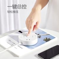 公牛（BULL）GN-R2220圆形插座4位总控 全长3米 （单位：个）
