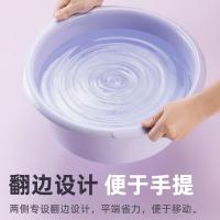 茶花（CHAHUA） 116006 洗脸盆  洗衣盆 3只/组（单位：组）颜色随机组合发货