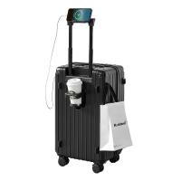洛克兰 CRX7377 理想系列多功能旅行箱 20寸（单位：个）黑色