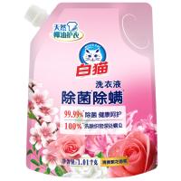 白猫清晨繁花香氛洗衣液 1.01kg（单位：袋）