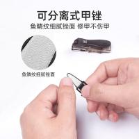 双立人 89006-401-0 手足护理四件套 指甲刀小号+指甲刀大号+指甲锉+放大镜(单位：套) 黑色