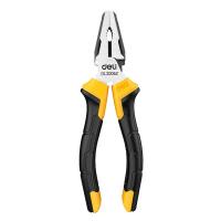 得力（deli） DL2006Z胶柄钢丝钳子 铬钒钢老虎钳子 6英寸（单位：把）