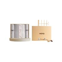 厚祐（HOYO） JP1134 长绒纯棉毛浴巾三件套 毛巾90g*2 浴巾340g（单位：盒）浅灰色