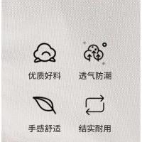 甠焓 QH-DF231525 有底无侧12A竖款帆布手提袋 40*32*9cm(单位：个) 白色