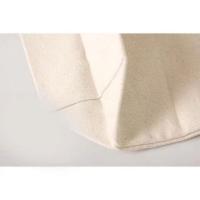 甠焓 QH-DF231525 有底无侧12A竖款帆布手提袋 40*32*9cm(单位：个) 白色