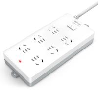 得力（deli） 18264 插排 6组总控 10米（单位：只）白色