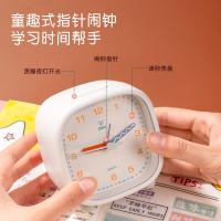 得力（deli） 8857 指针式闹钟 90*80*95mm（单位：只）白色