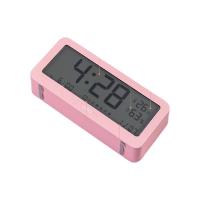 得力（deli） 8826 电子闹钟 146*40*68mm 粉色 (单位:个)