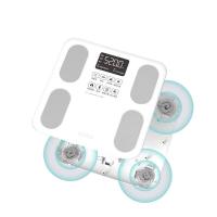 沃莱SO01智能体脂秤电子秤278mm*278mm，充电款（单位：个）白色