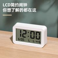 得力（deli） LE102 简约闹钟 108.5*30.5*65mm 随机色 (单位:个)