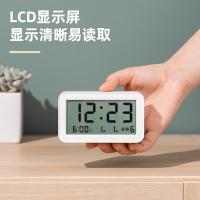 得力（deli） LE102 简约闹钟 108.5*30.5*65mm 随机色 (单位:个)