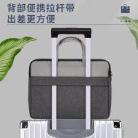 得力（deli） 63755 手提事务包 380*280mm*40mm 灰色 (单位:只)