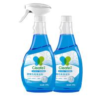 净安（Cleafe） 光亮清洁 玻璃清洁剂 500g/瓶 2瓶/套(单位：套) 新老包装随机